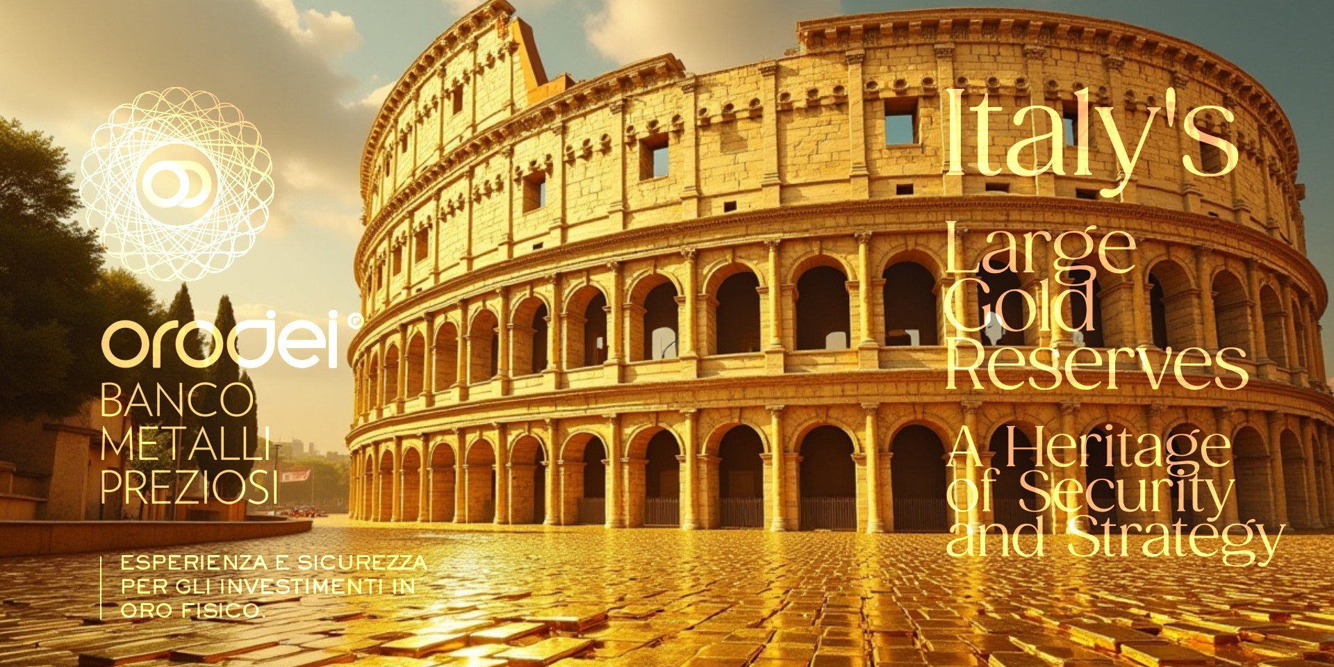 Orodei Banco Metalli Preziosi: Perché l’Italia Possiede Tante Riserve d’Oro? Un Patrimonio di Sicurezza e Strategia