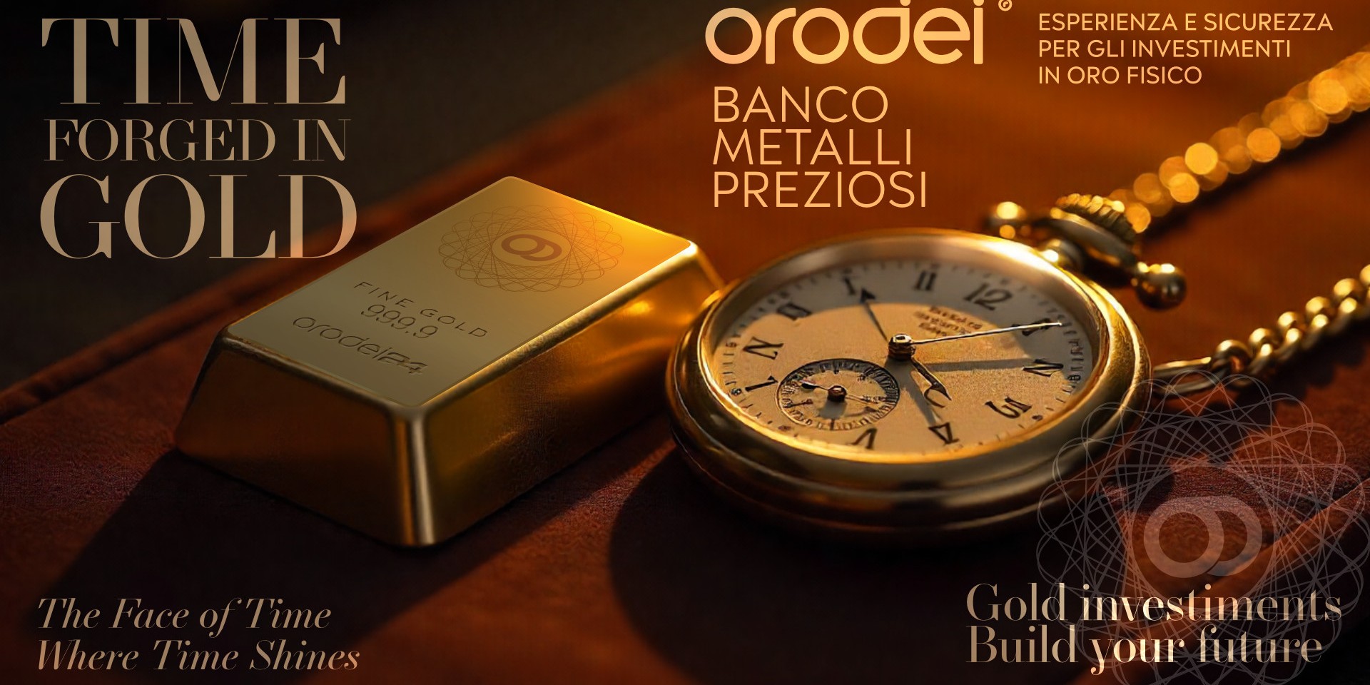 Orodei Banco Metalli Preziosi: Tempo Eterno: l’oro e l’arte dell’orologeria